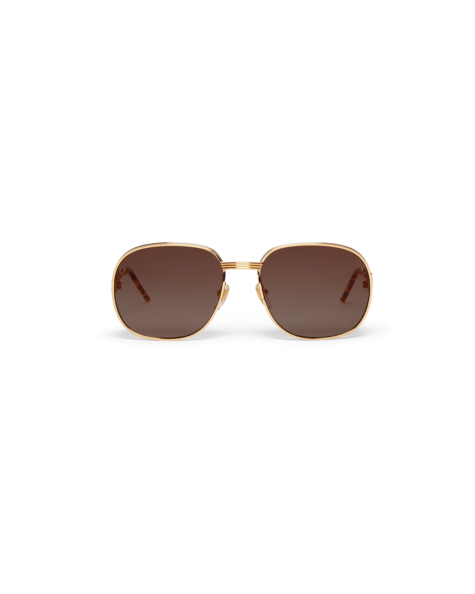 Gold & Brown The Vermont Sunglasses - 图片 2