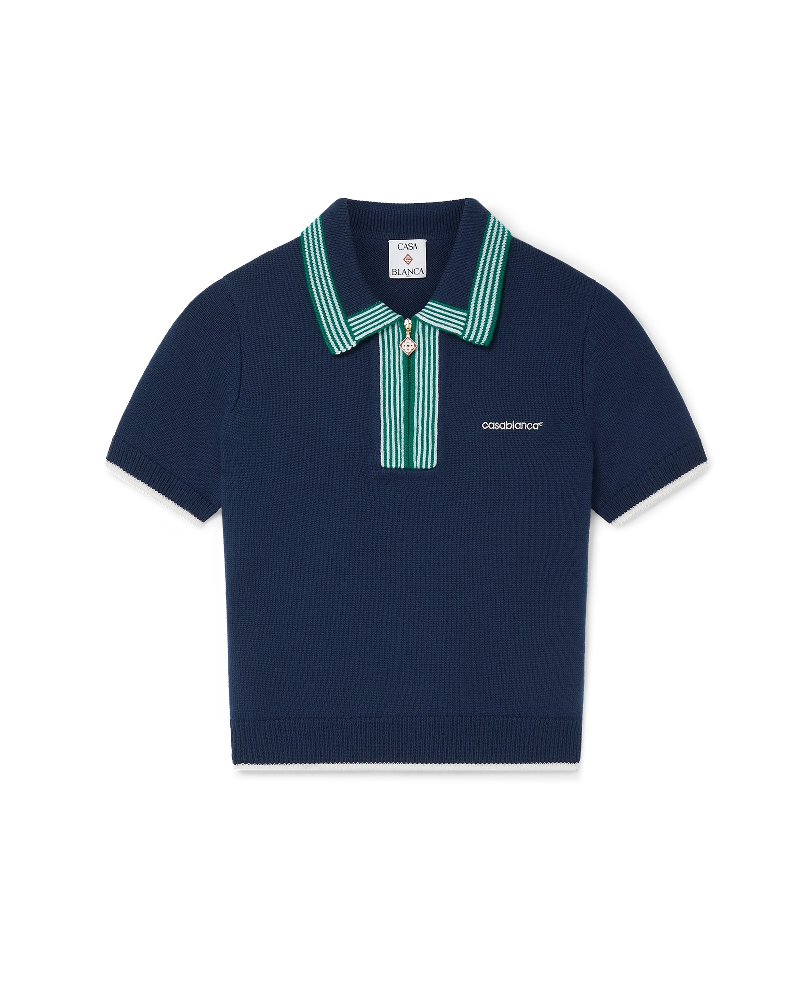 Knit Tennis Polo Shirt