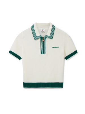 Knit Tennis Polo Shirt