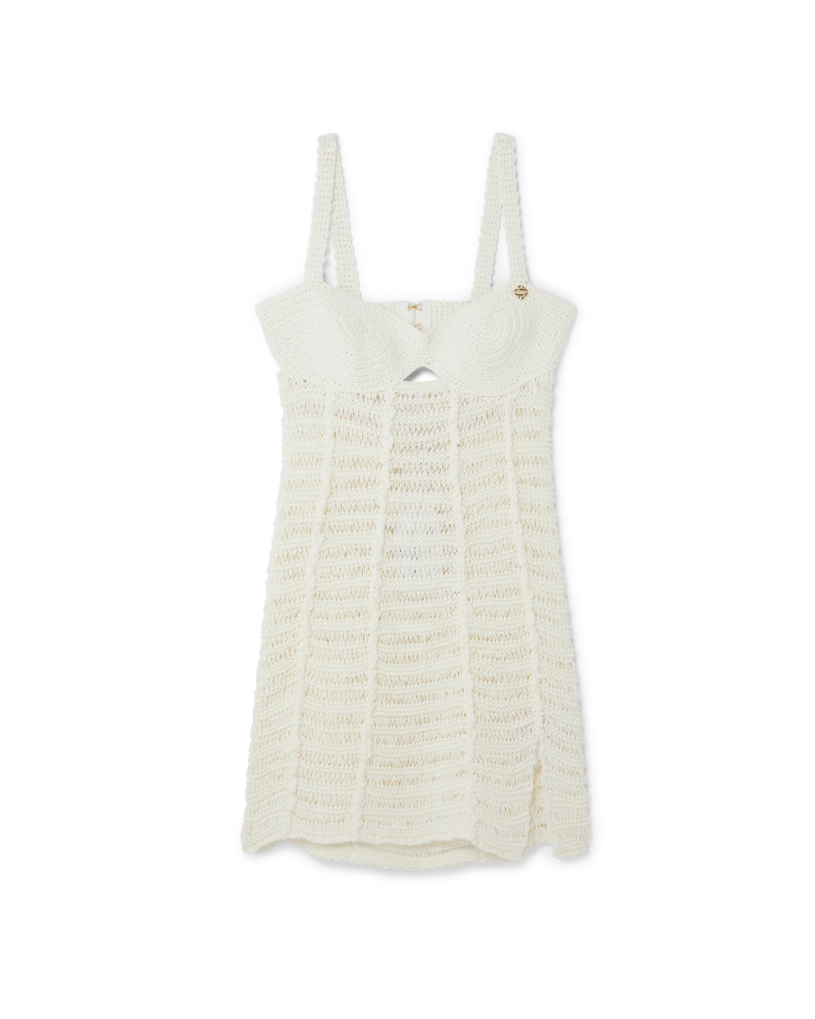 Crochet Bustier Dress