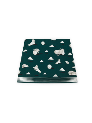 Metaphysical Silk Mini Skirt