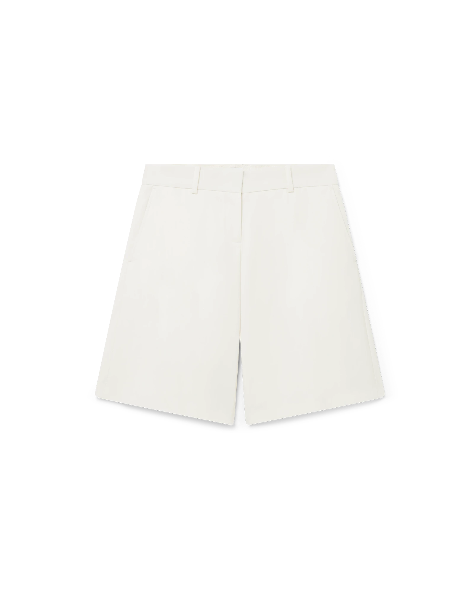 Wool Relaxed Tailored Shorts