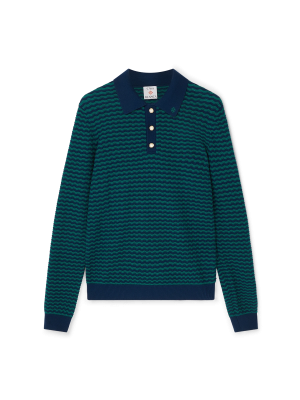 Mini Wave Polo Shirt