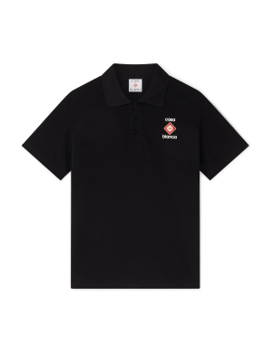 Logo Pique Polo Shirt