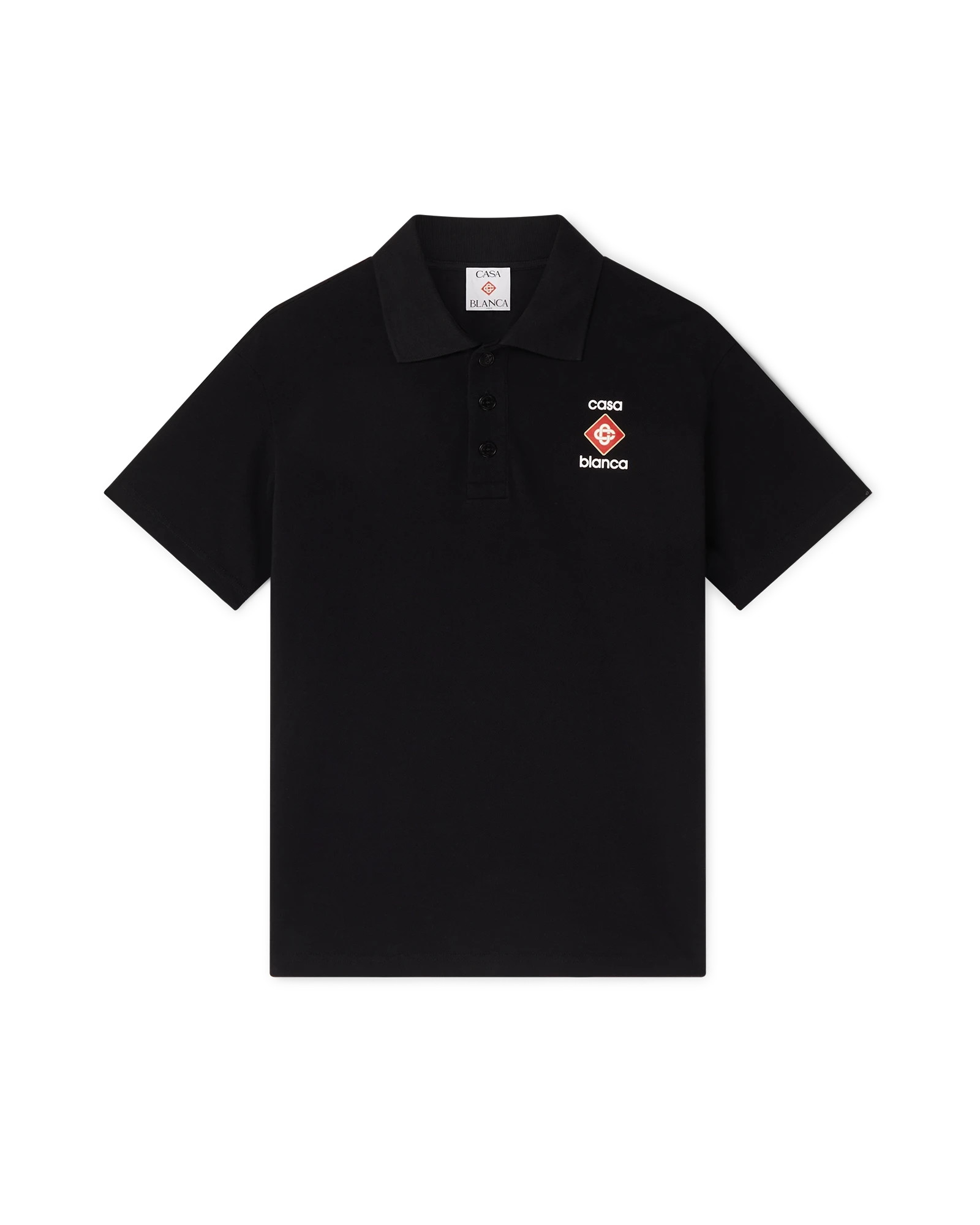Logo Pique Polo Shirt