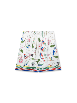 Le Vase Brise Silk Shorts
