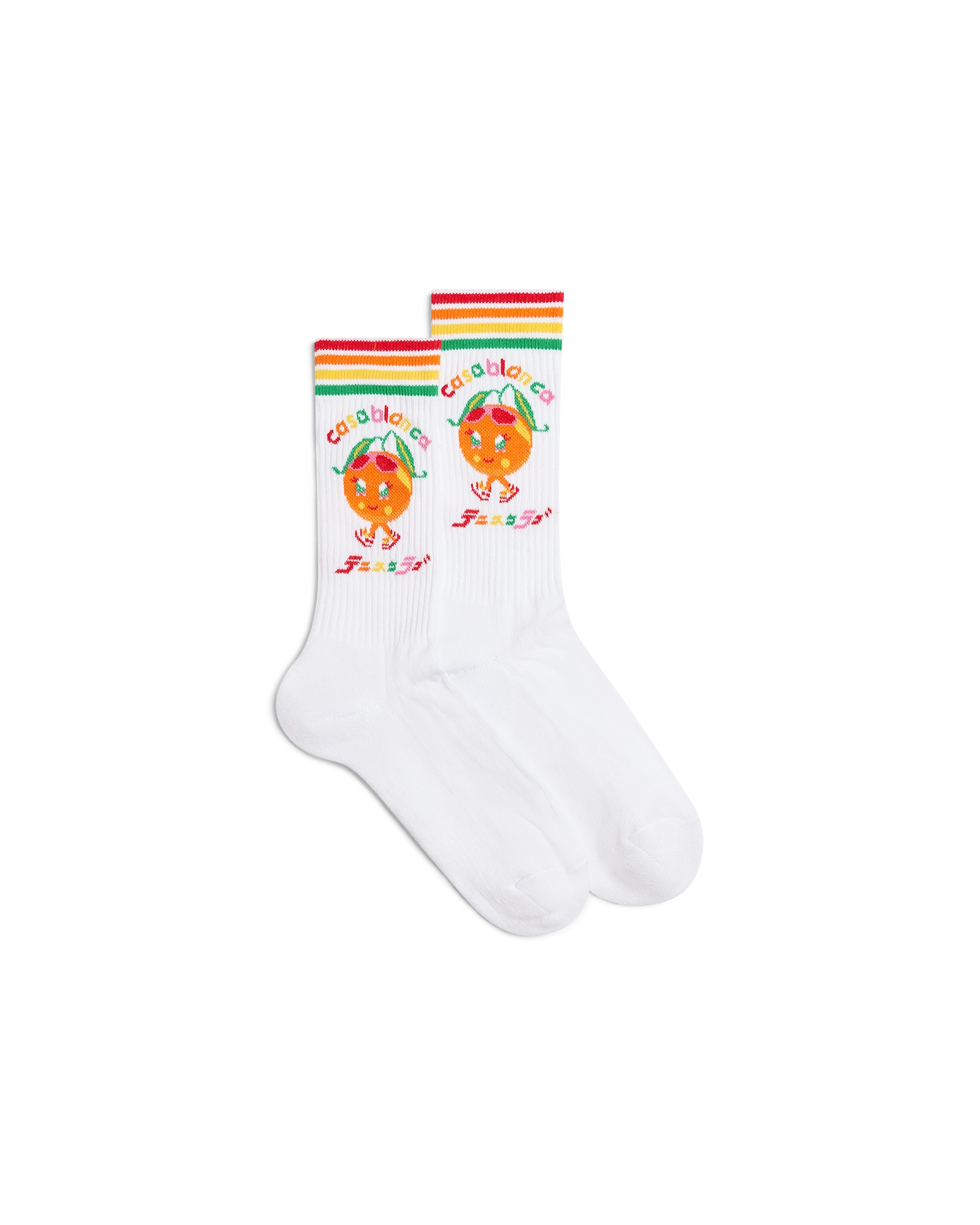 Kawaii Orange Socks