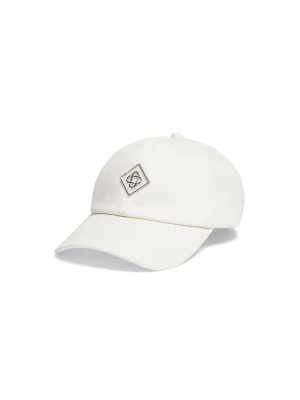 Silver Logo Patch Cap