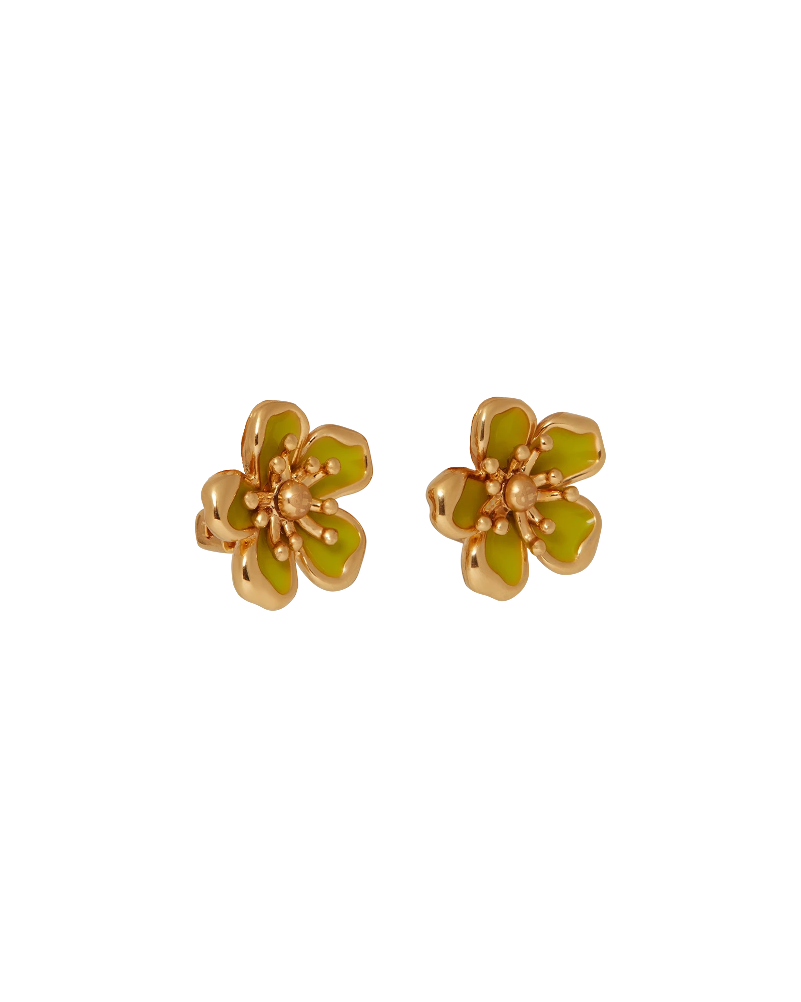 Flower Earrings - 图片 3
