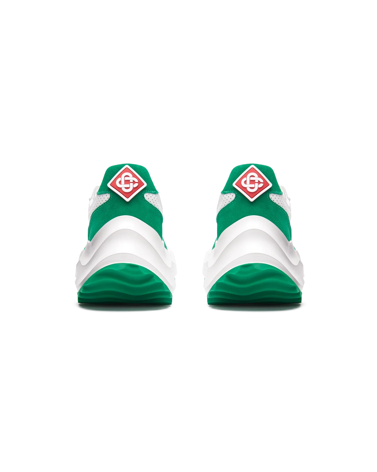 Men's Atlantis White & Tennis Green Sneaker - Image 9