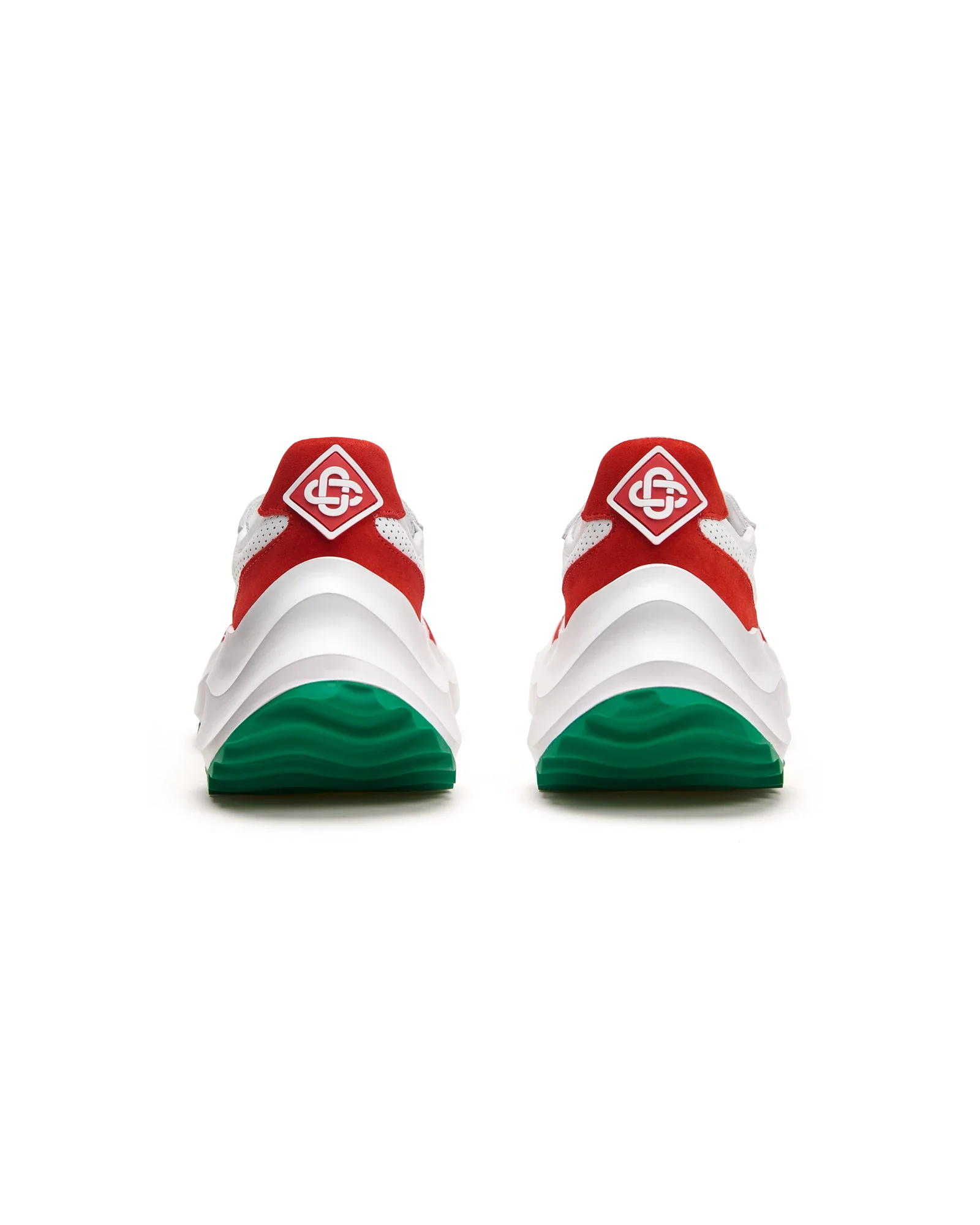 Men's Atlantis White & Red Sneaker - Image 8