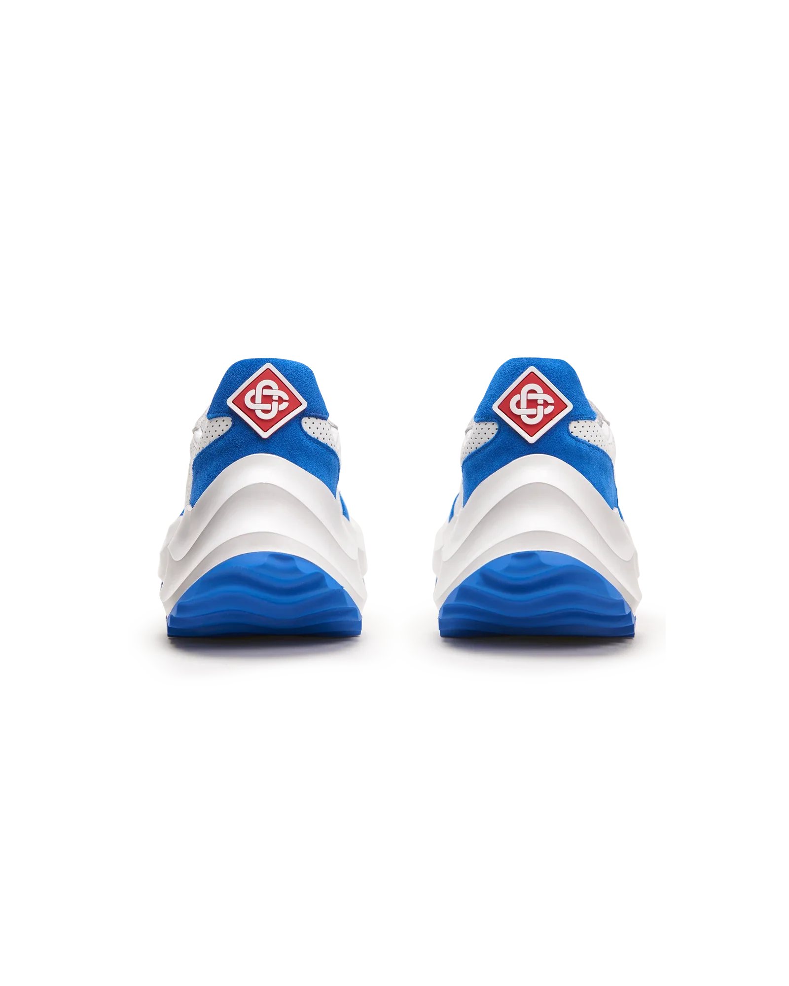 Women's Atlantis White & Blue Sneaker - 图片 8