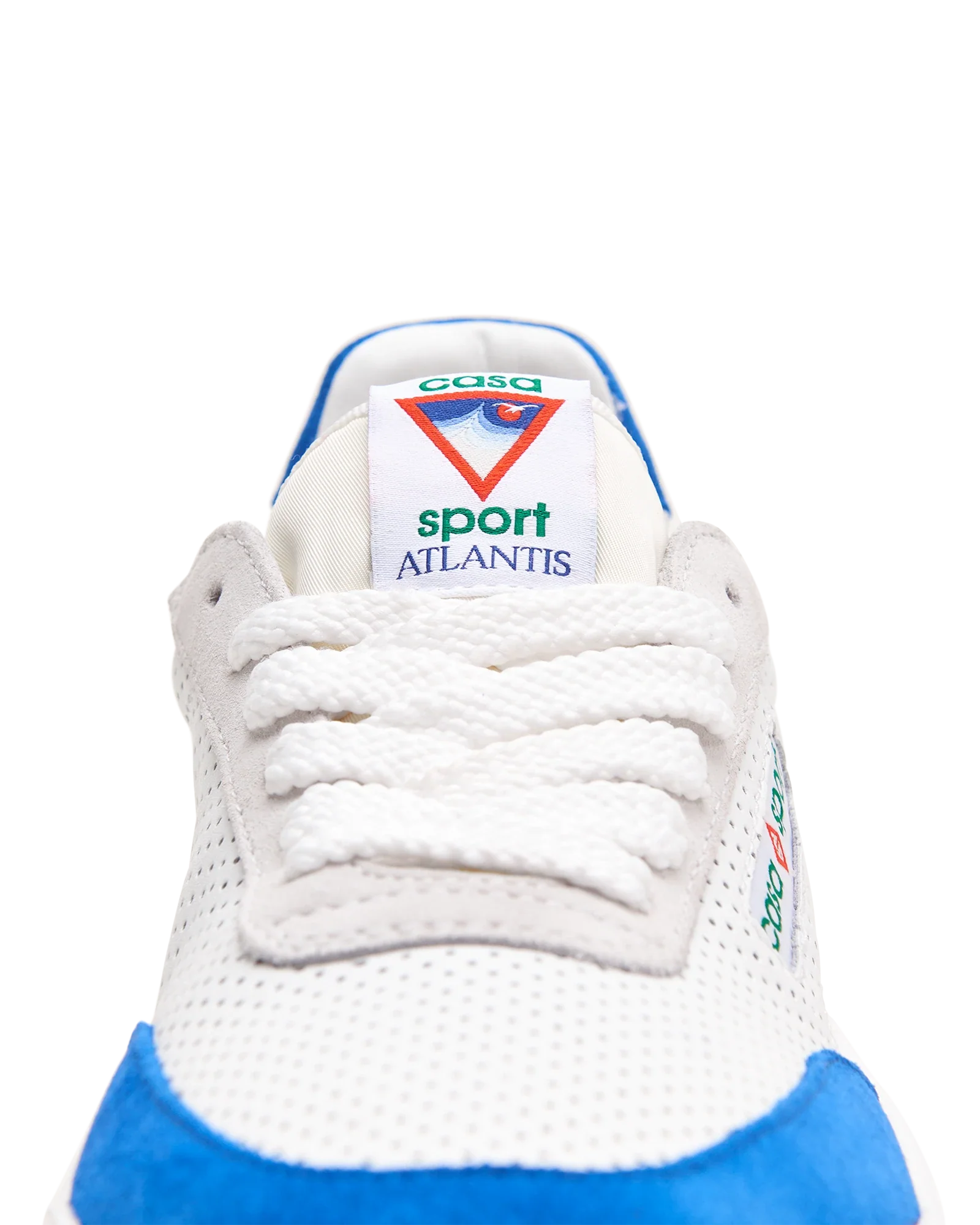 Women's Atlantis White & Blue Sneaker - 图片 12