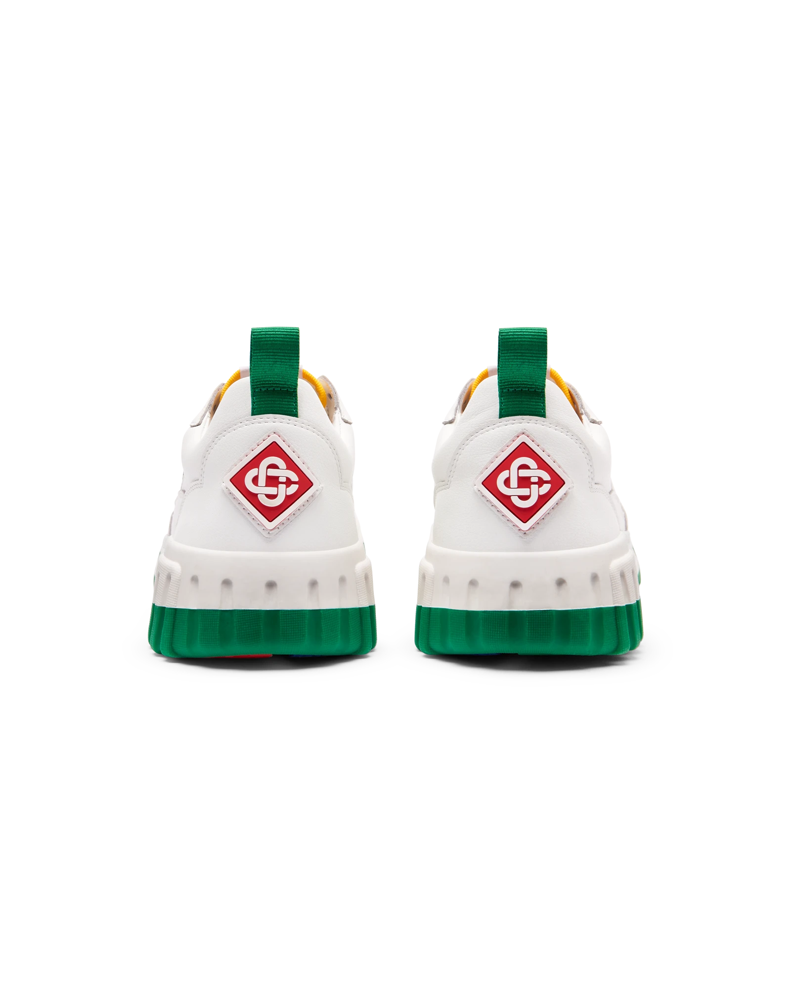 Women's Court White & Green Sneaker - 图片 10
