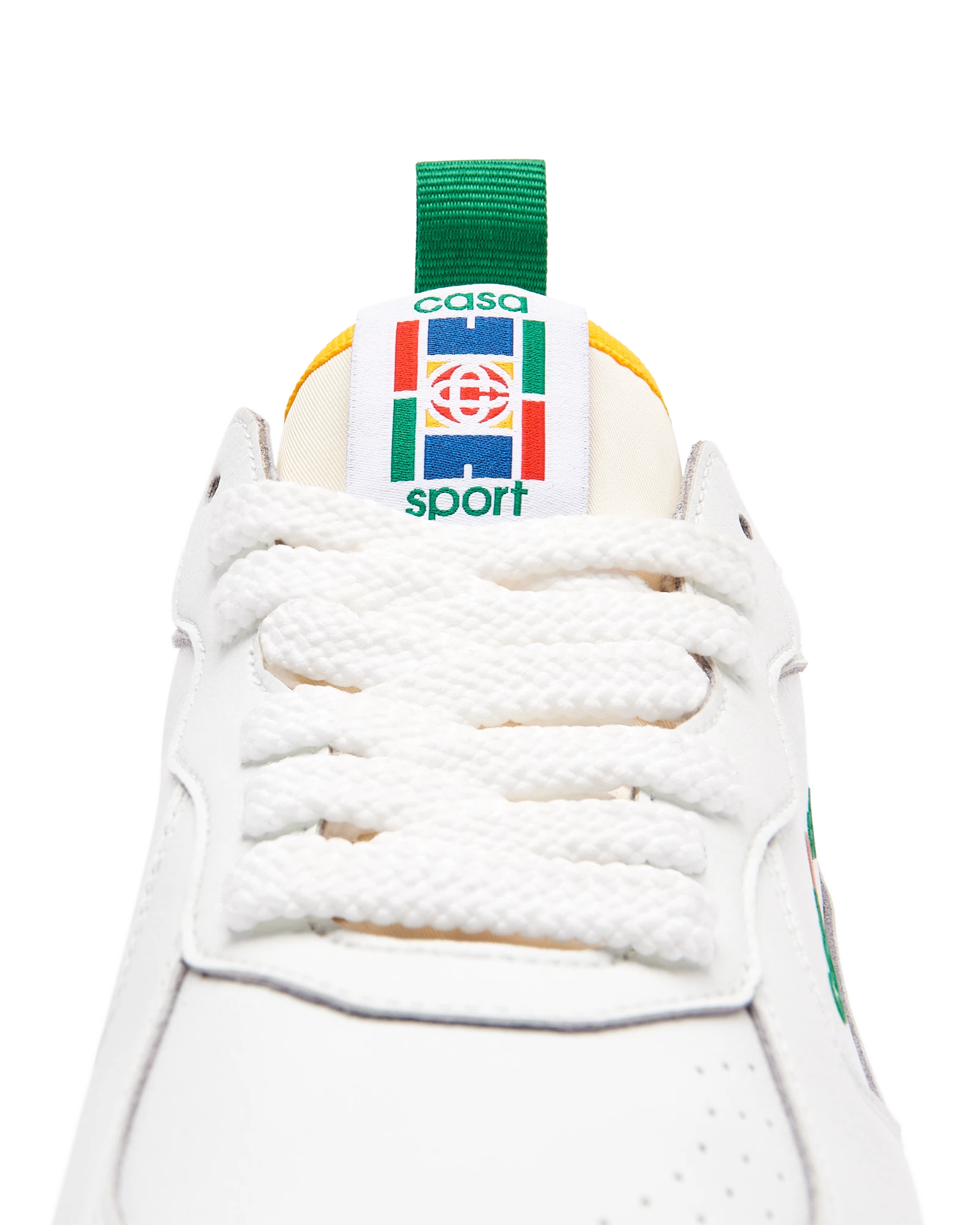 Women's Court White & Green Sneaker - 图片 11