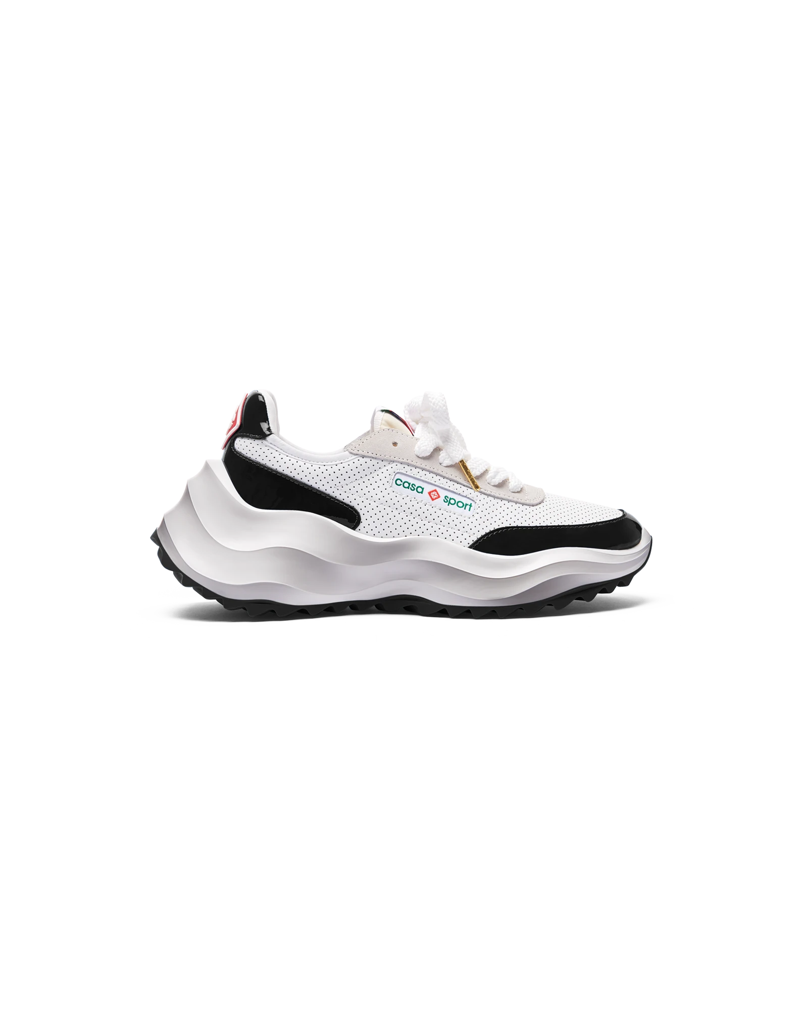 Women's Atlantis White & Black Sneaker