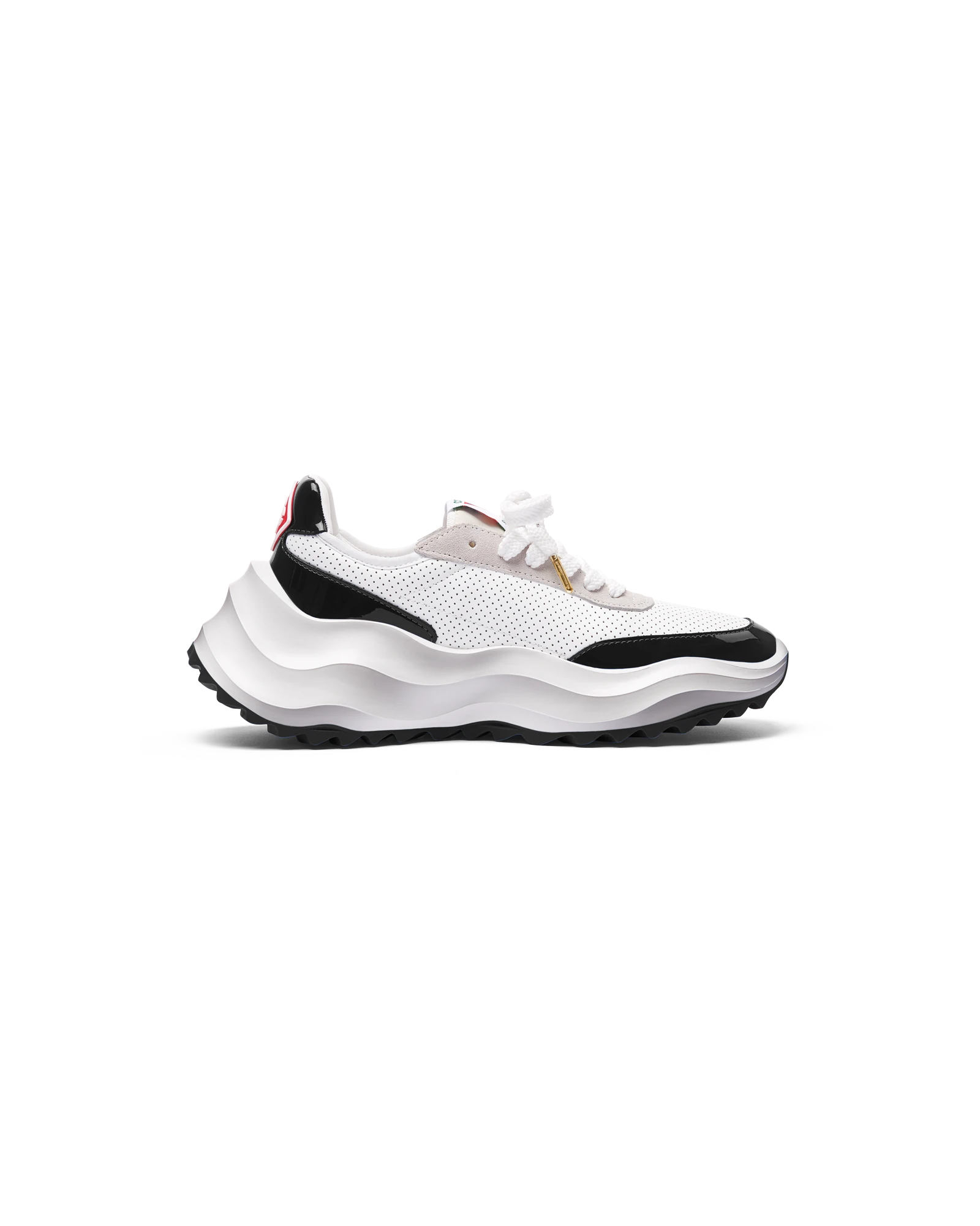 Men's Atlantis White & Black Sneaker - Image 2