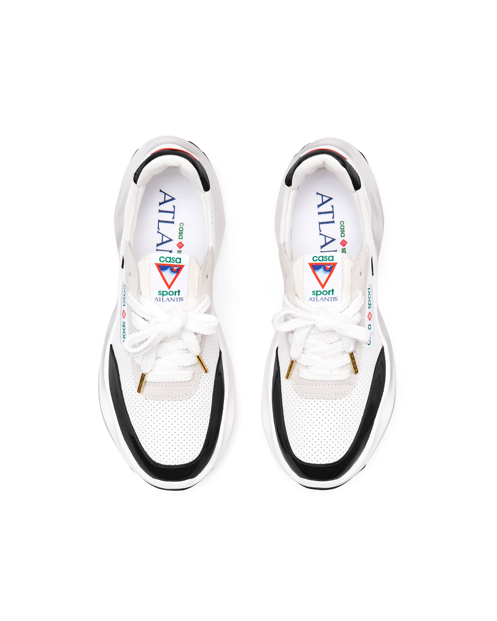 Women's Atlantis White & Black Sneaker - 图片 8