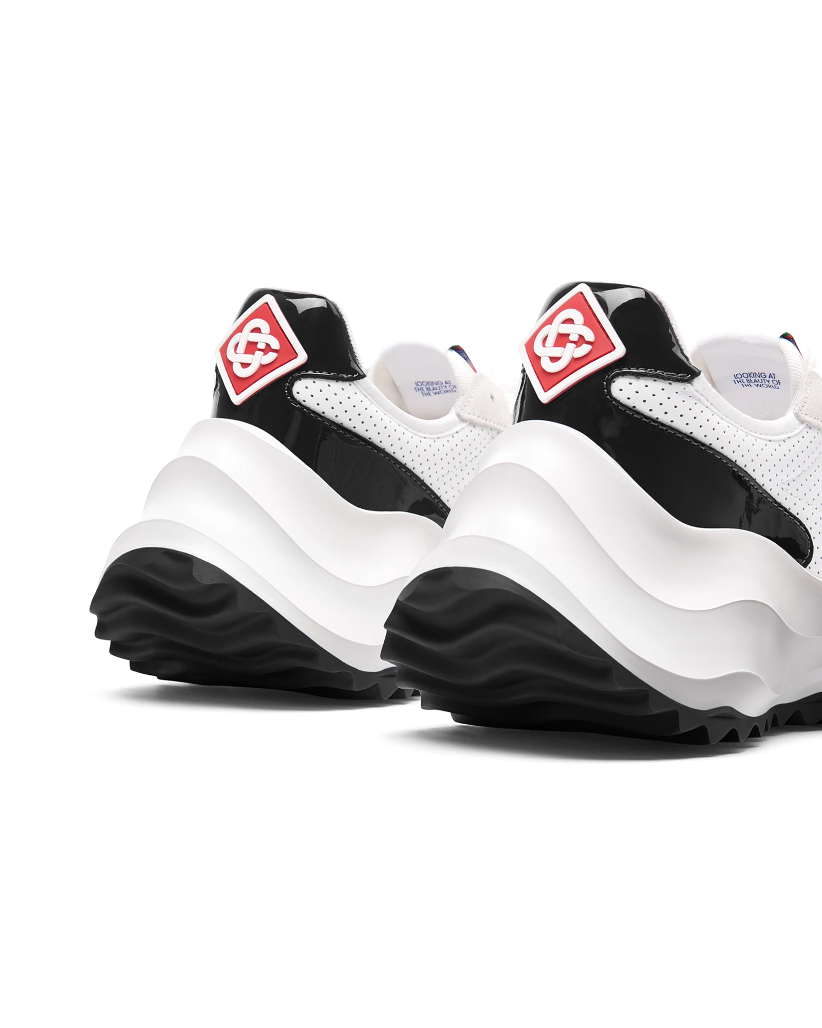 Women's Atlantis White & Black Sneaker - 图片 10