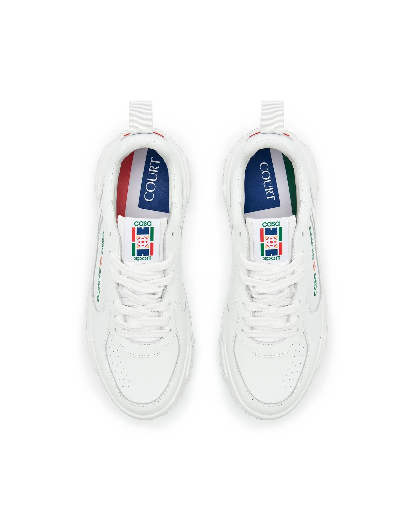 Women's Court White Sneaker - 图片 8