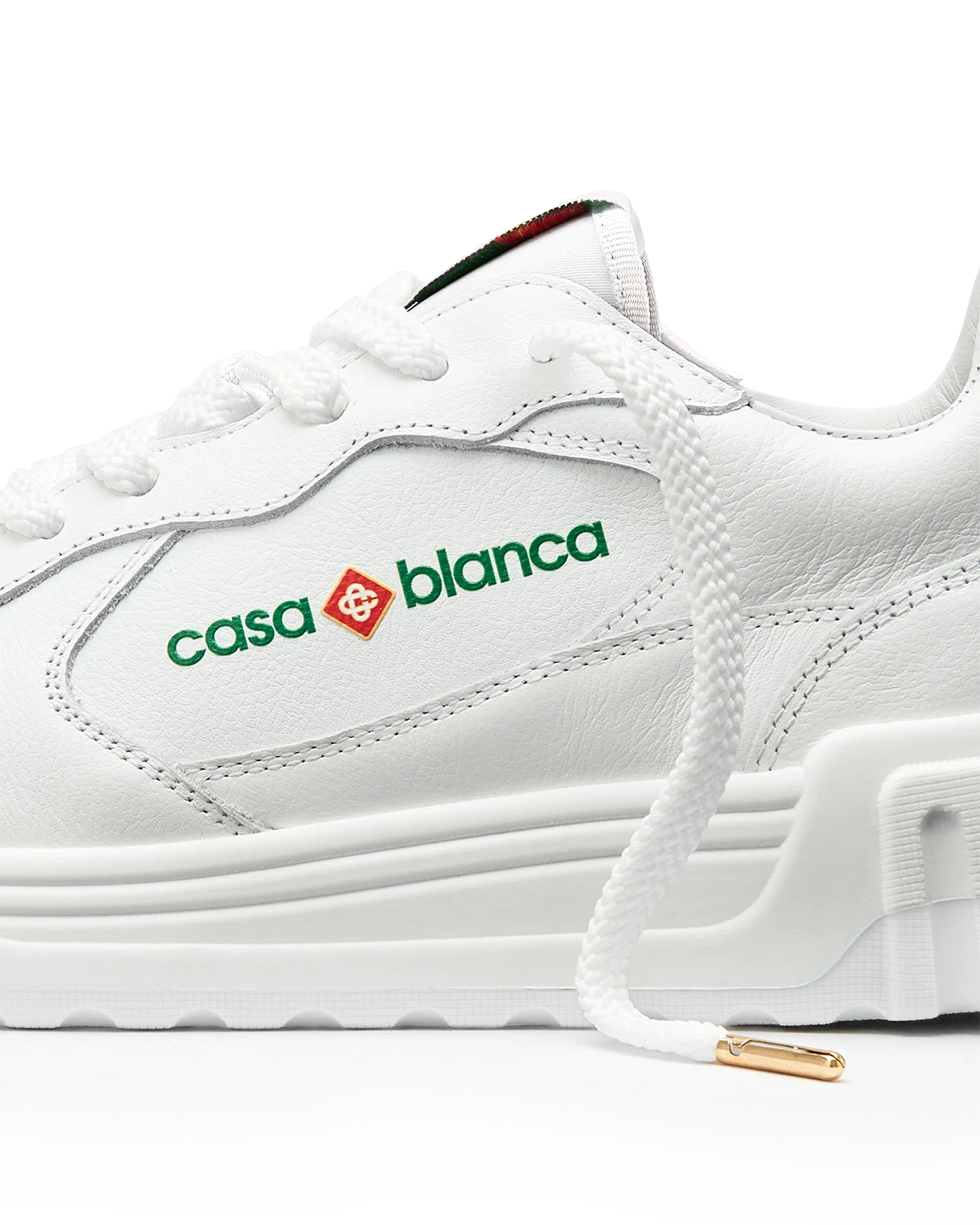 Women's Court White Sneaker - 图片 11