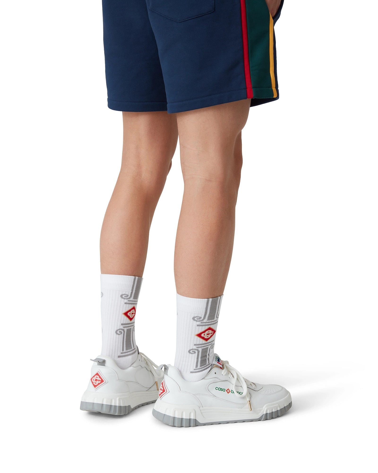 Men's Court White & Grey Sneaker - Image 6