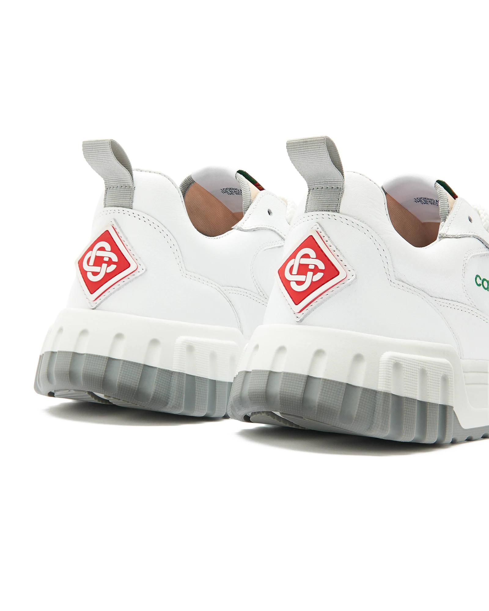 Men's Court White & Grey Sneaker - Image 14