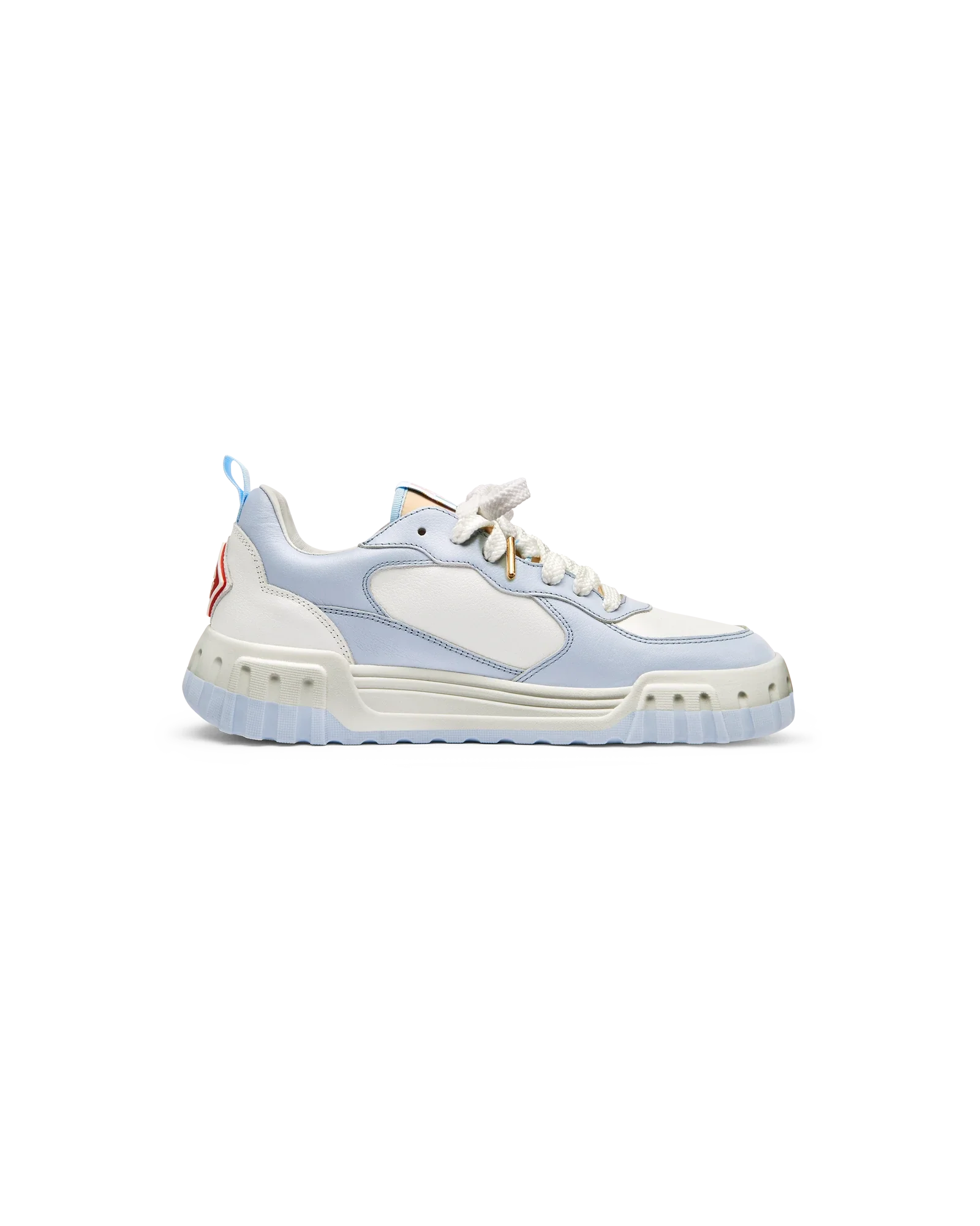 Women's Court White & Powder Blue Sneaker - 图片 2