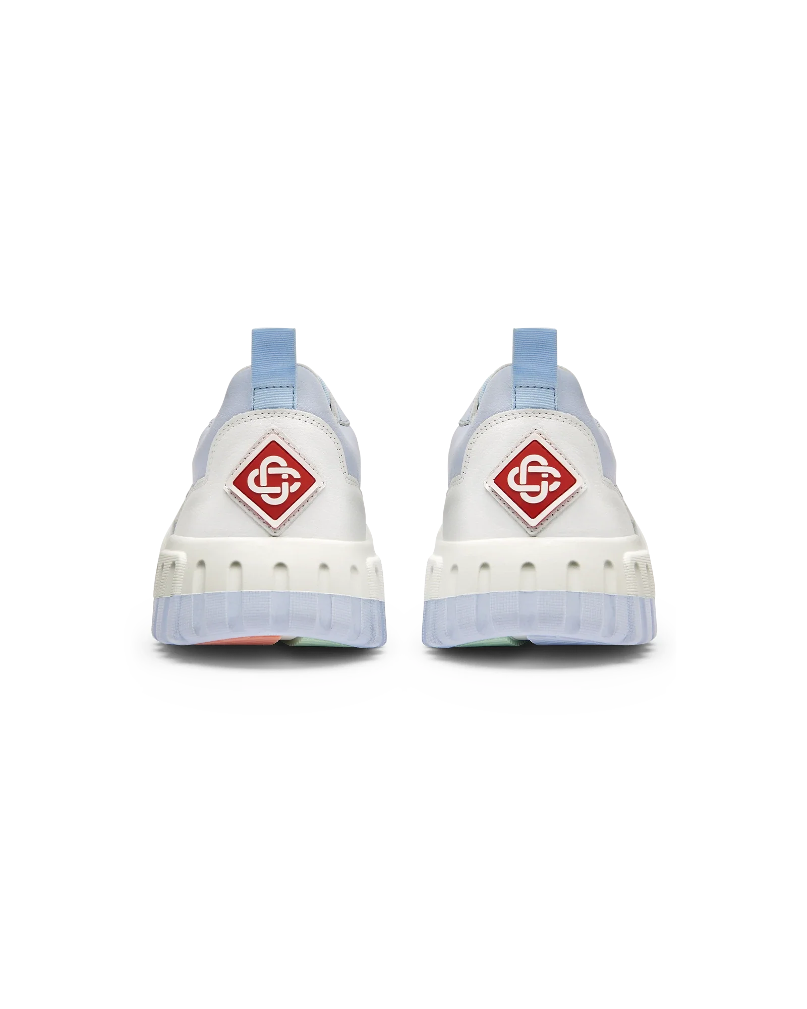 Men's Court White & Powder Blue Sneaker - Image 9