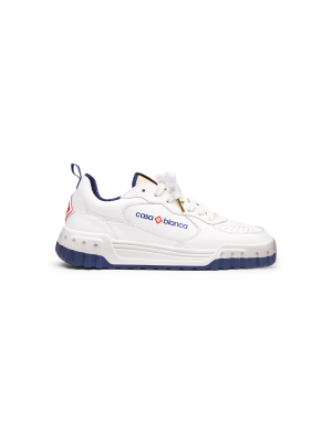Men's Court White & Navy Sneaker