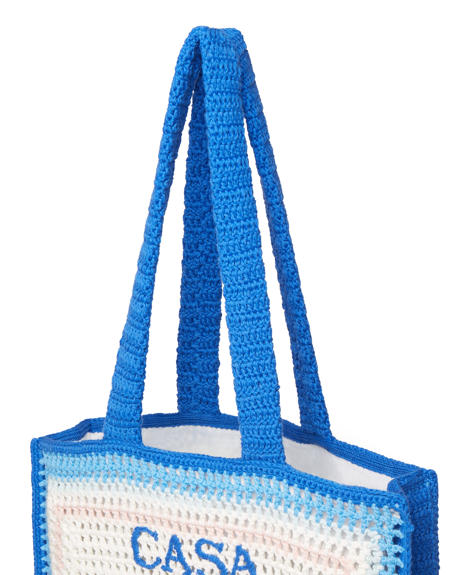 Stripe Crochet Bag - 图片 3