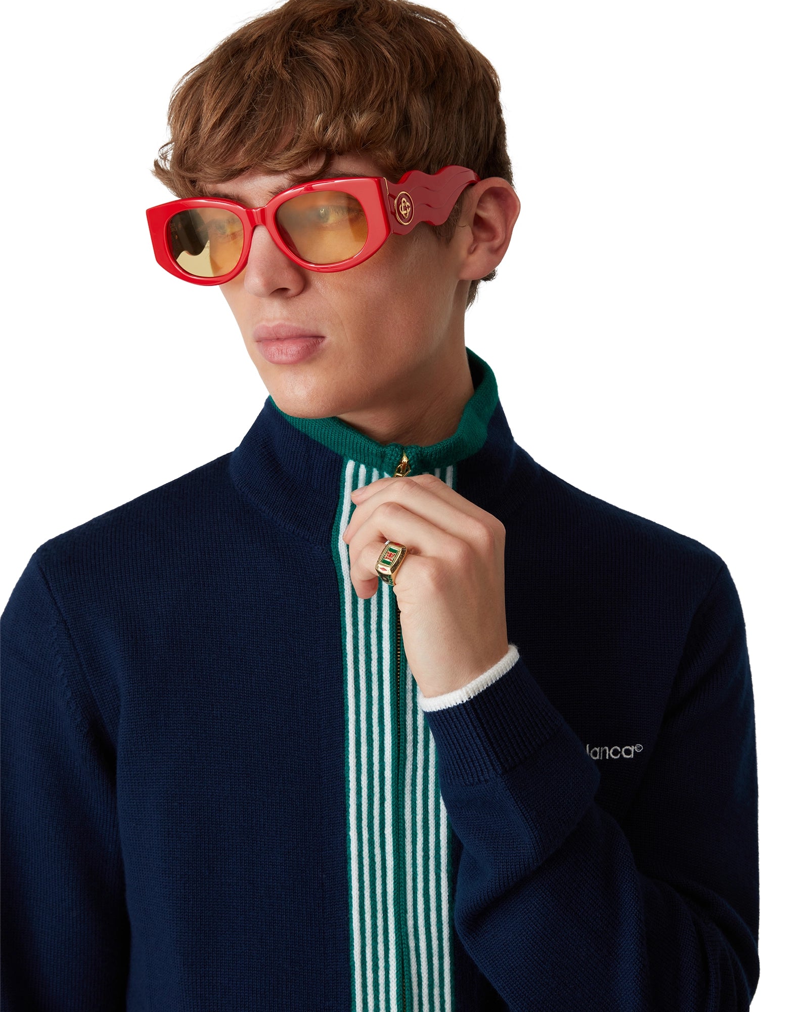 Red The Memphis Sunglasses - 图片 5