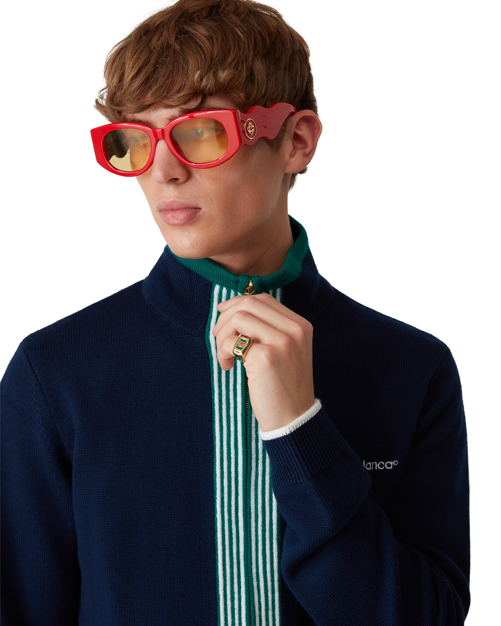 Red The Memphis Sunglasses - 图片 3