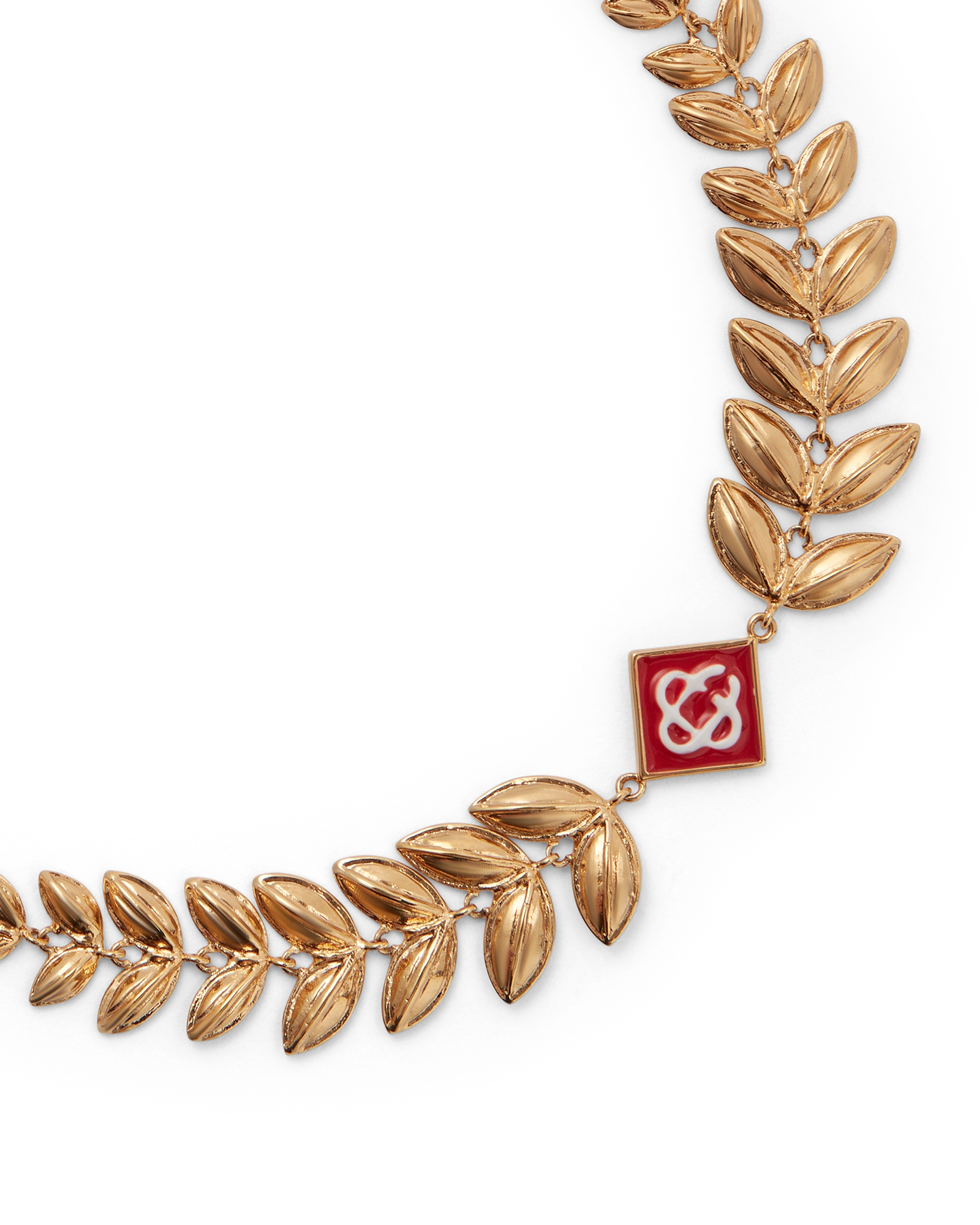 Gold Laurel Leaf Bracelet - 图片 2