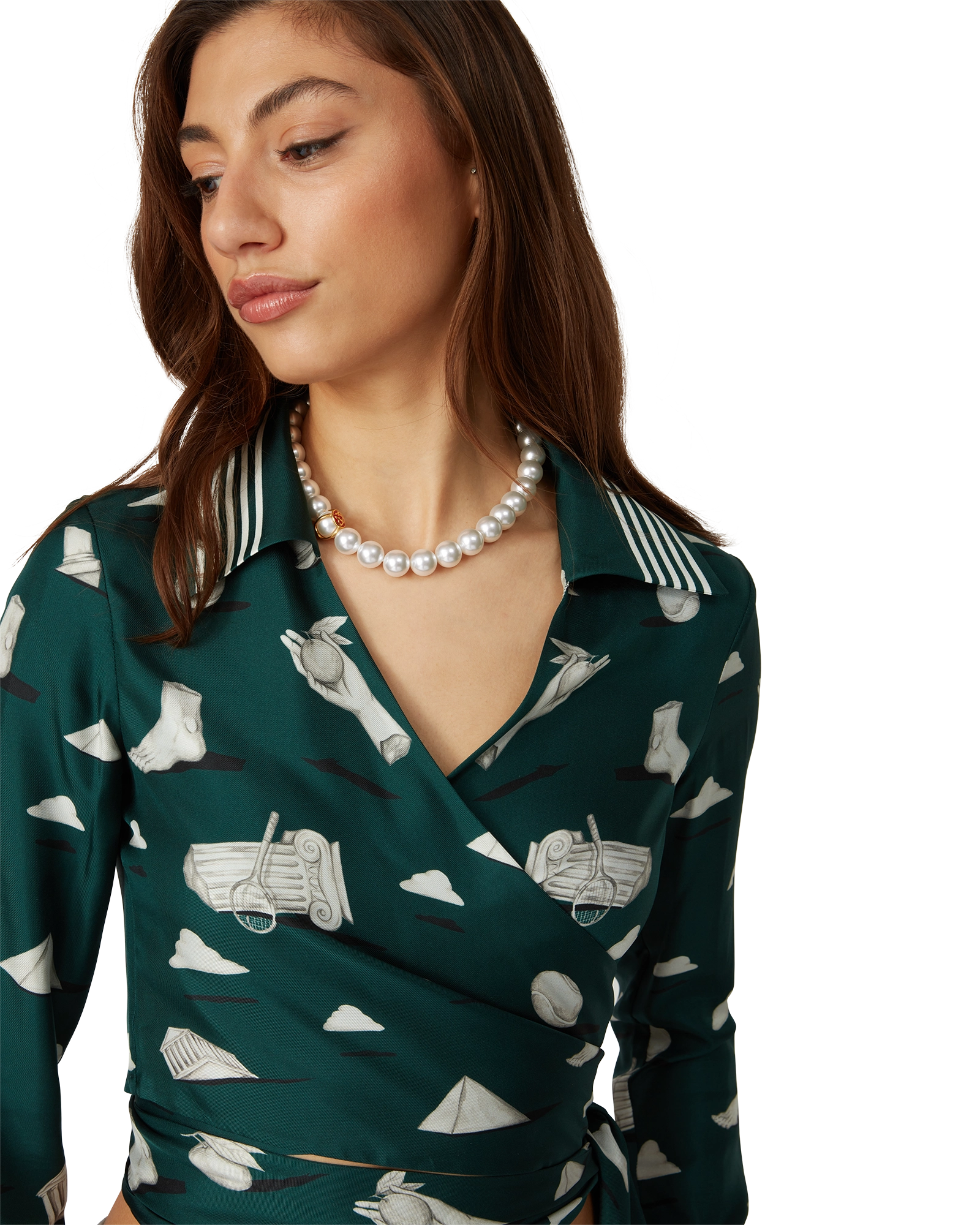 Caged Pearl Necklace - 图片 4