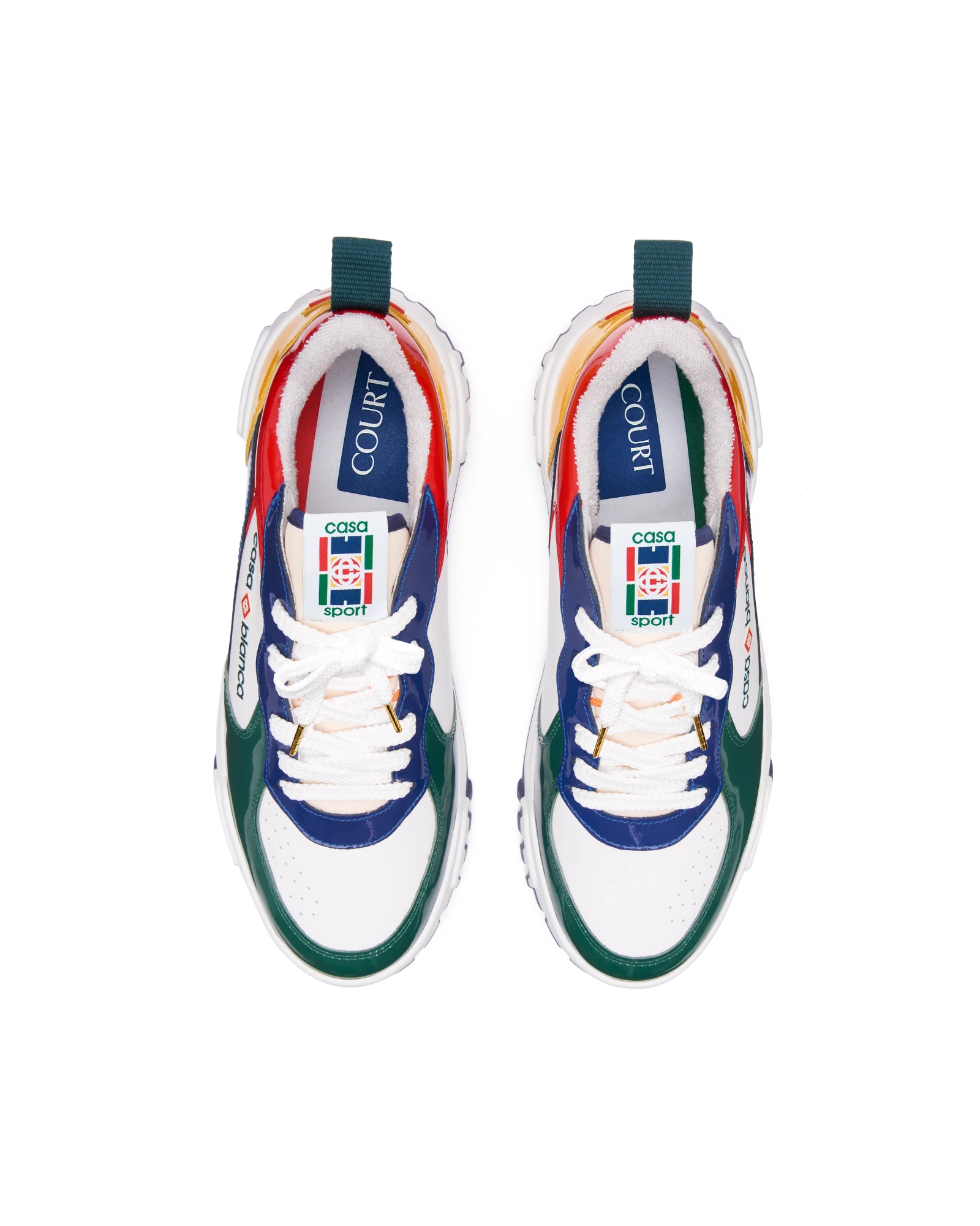 Women's Court Multicolour Sneakers - 图片 8