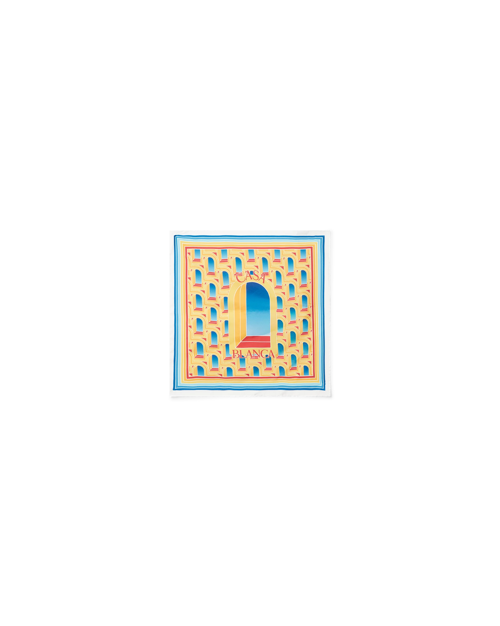 L'Arche De Jour Small Silk Scarf