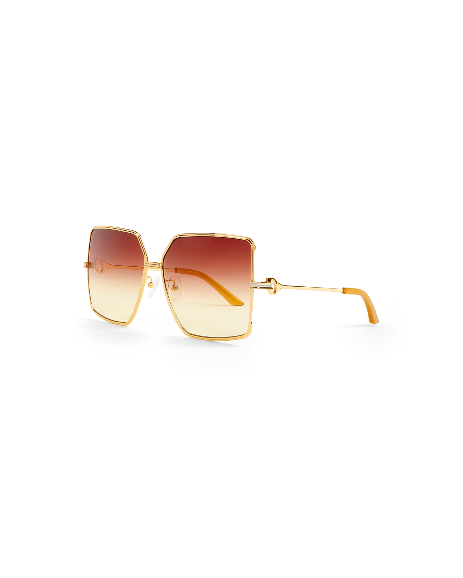 Orange & Gold The Castillo Sunglasses