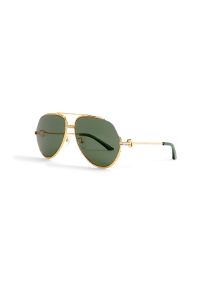 Green & Gold The Albán Sunglasses
