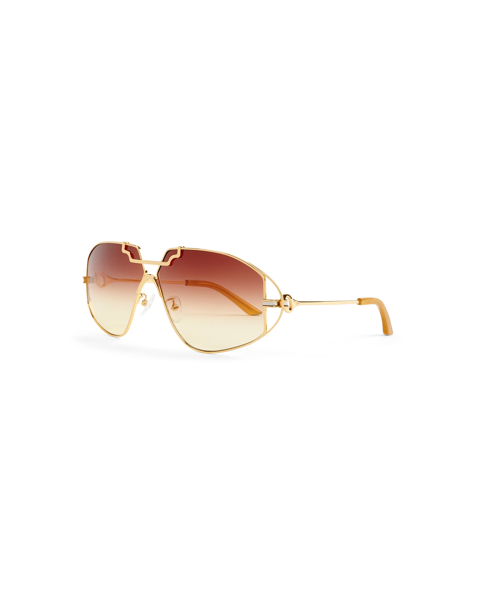 Orange & Gold The Avenida Sunglasses