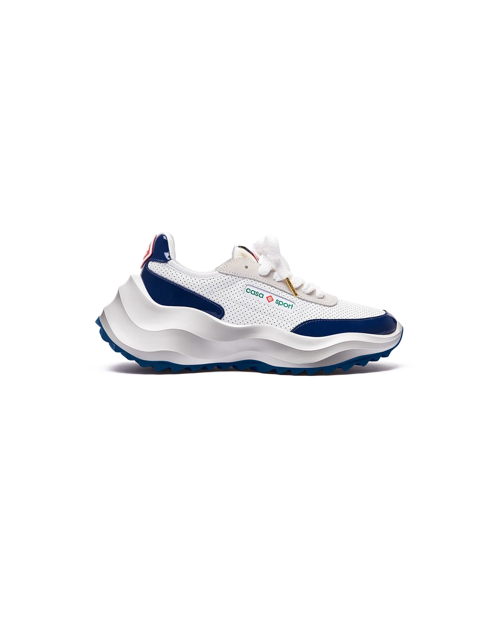 Women's Atlantis White & Midnight Navy Sneaker
