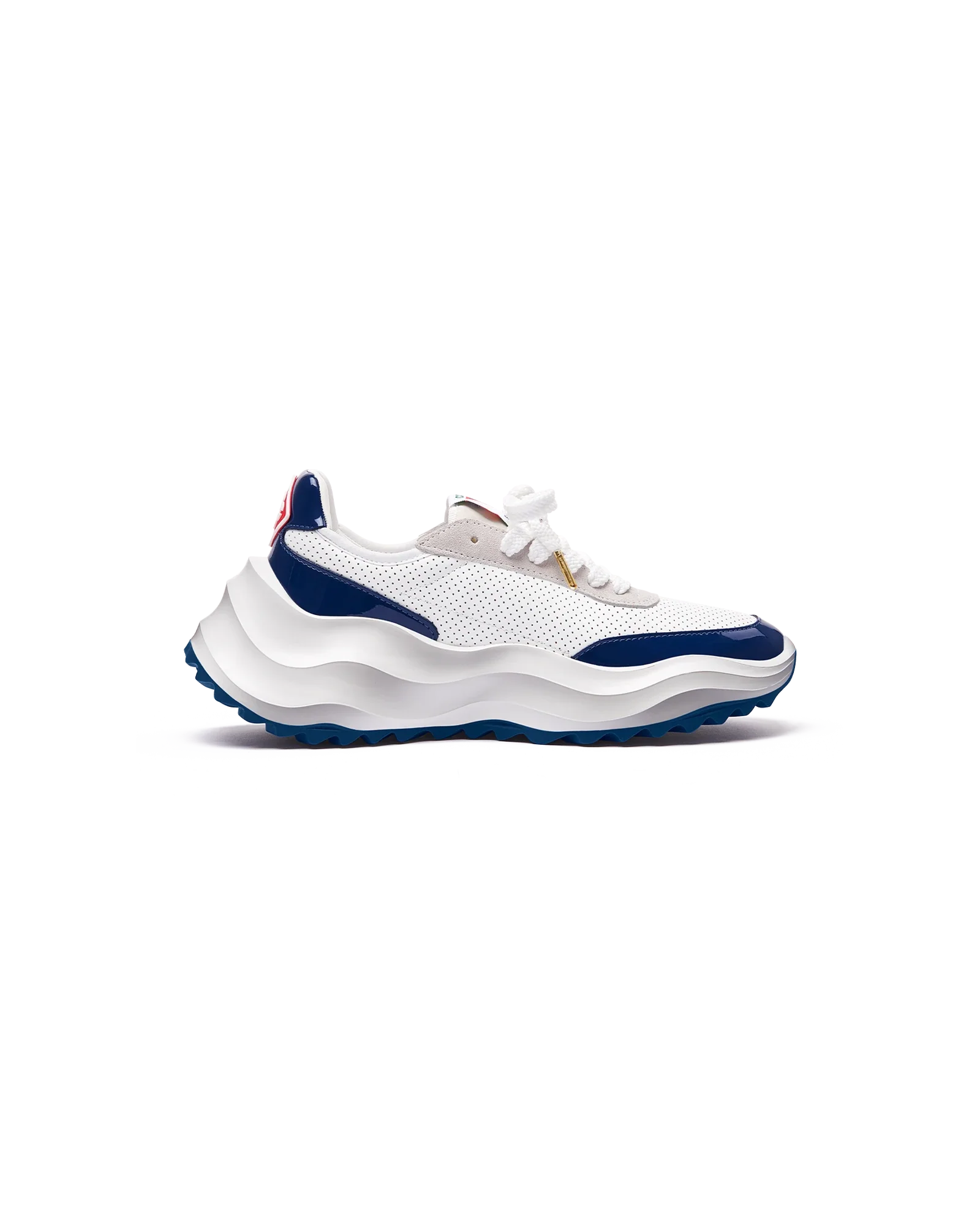 Men's Atlantis White & Midnight Navy Sneaker - Image 2