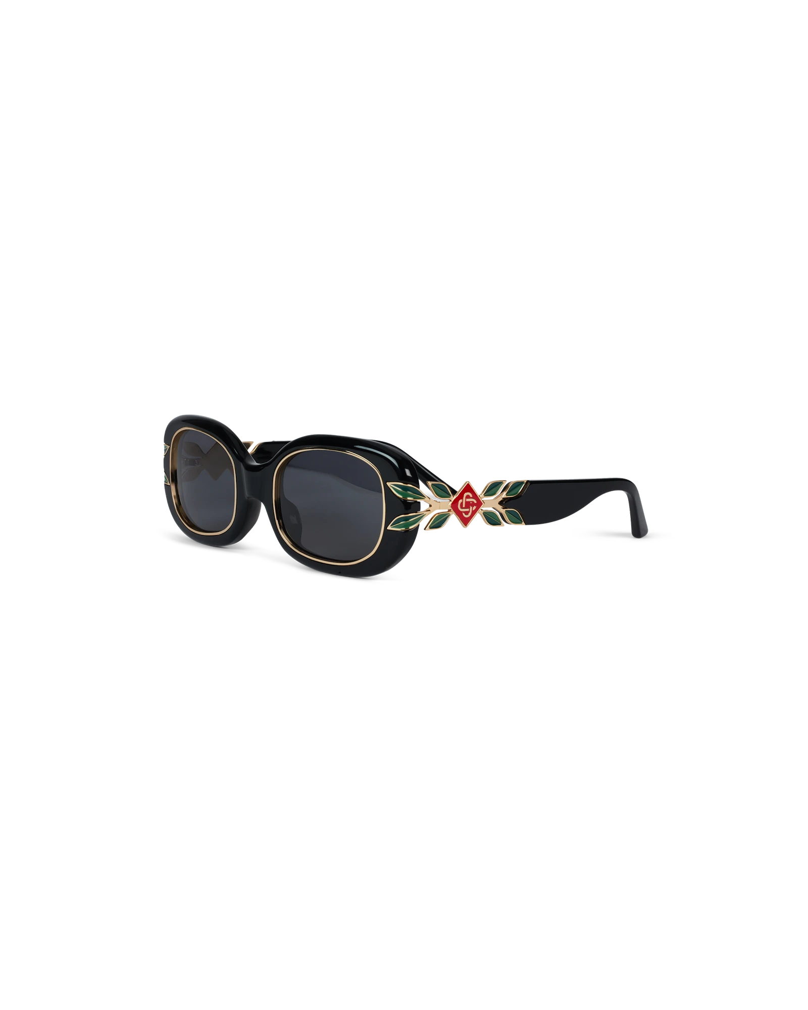 Black & Gold Laurel Sunglasses