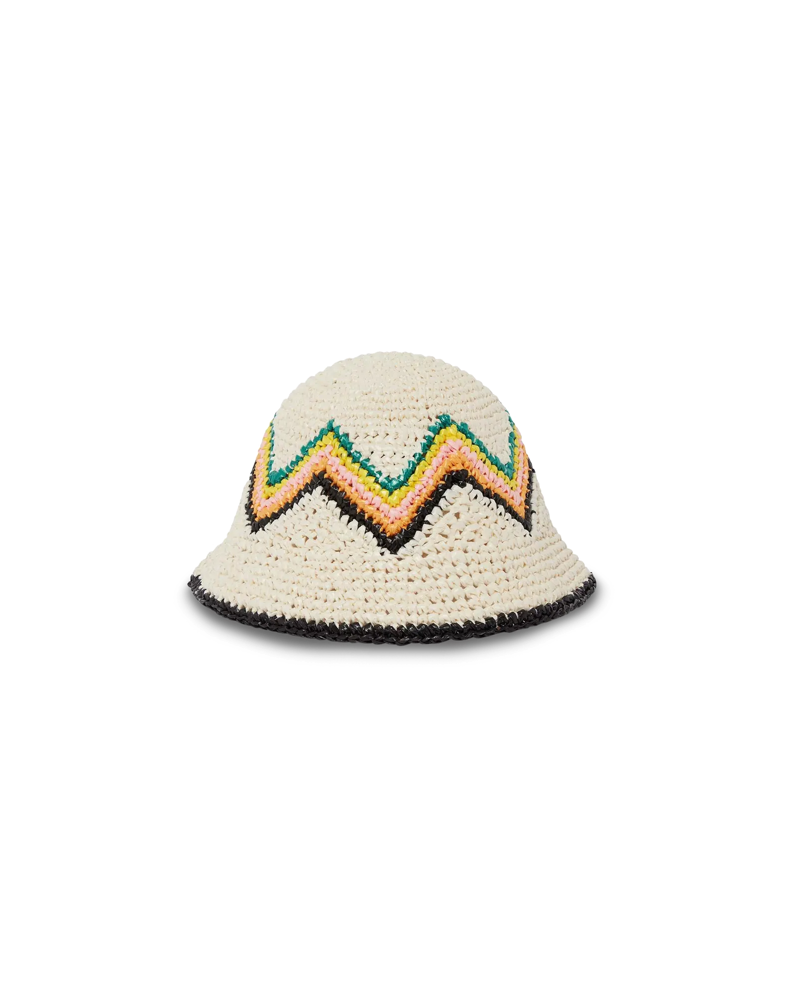Raffia Crochet Hat - 图片 2