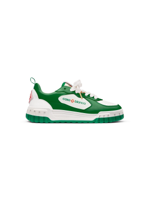 Women's Court Green & White Sneaker
