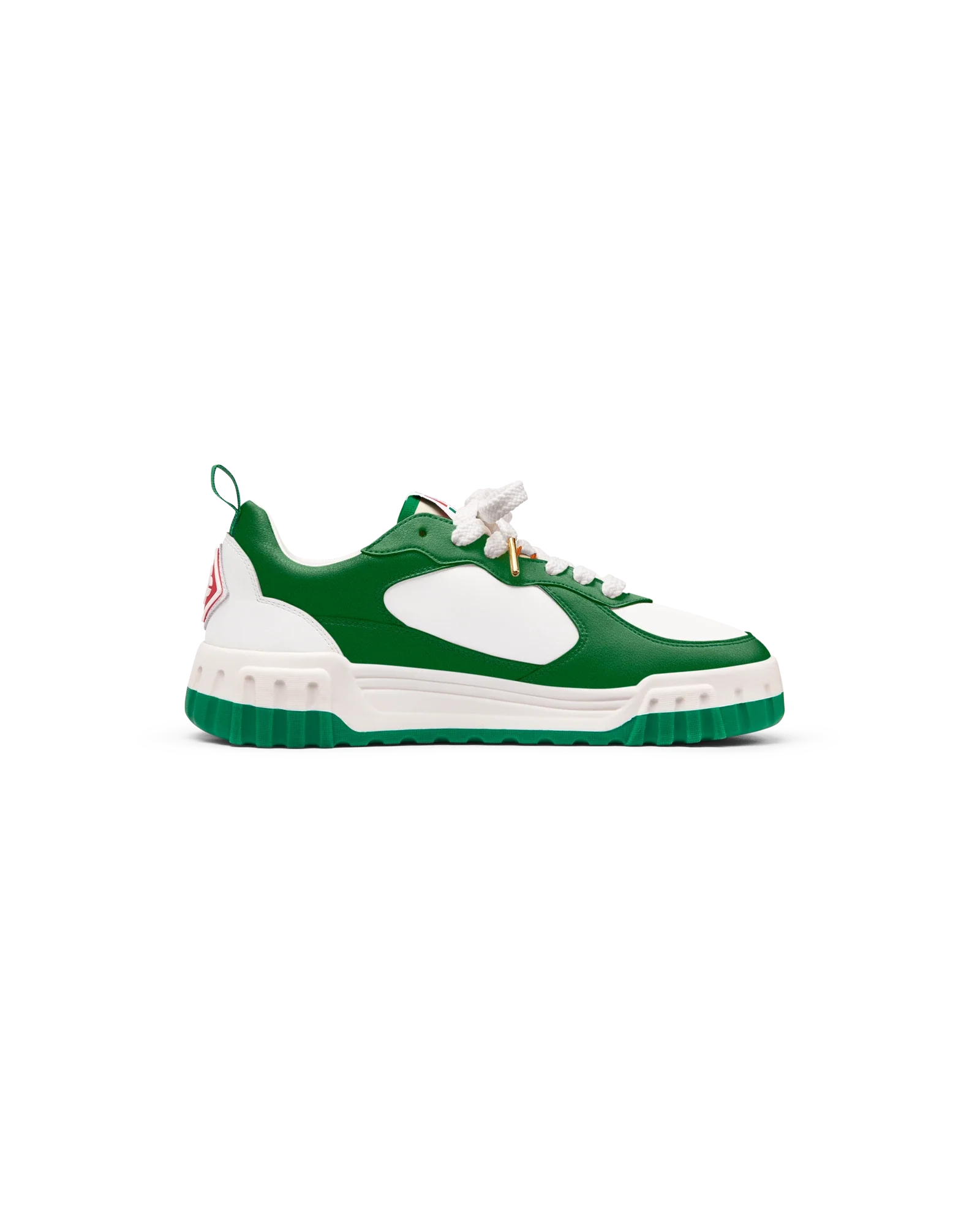 Women's Court Green & White Sneaker - 图片 2