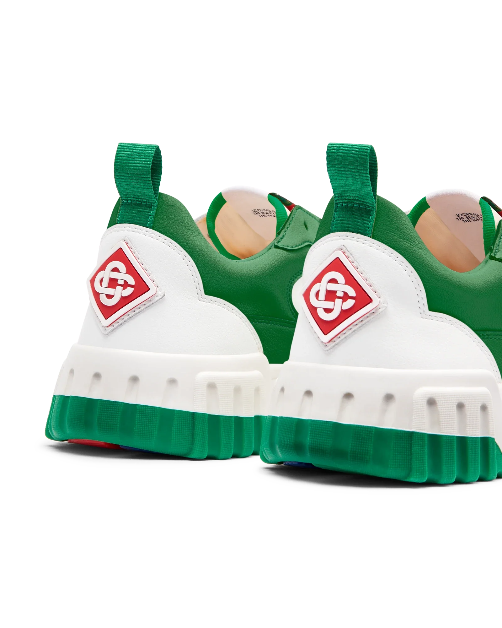 Women's Court Green & White Sneaker - 图片 10