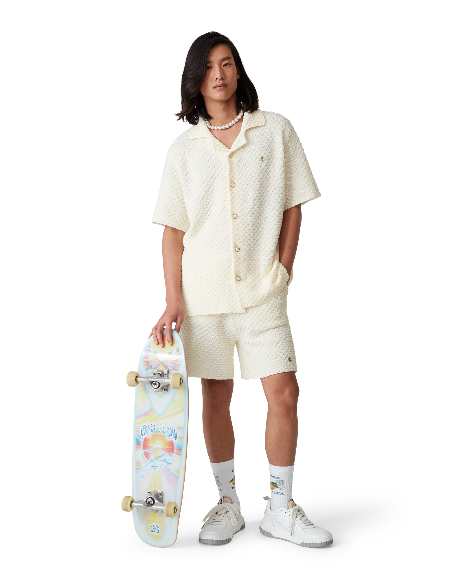 Casablanca SS25 Cruiser Skateboard Deck - 图片 3