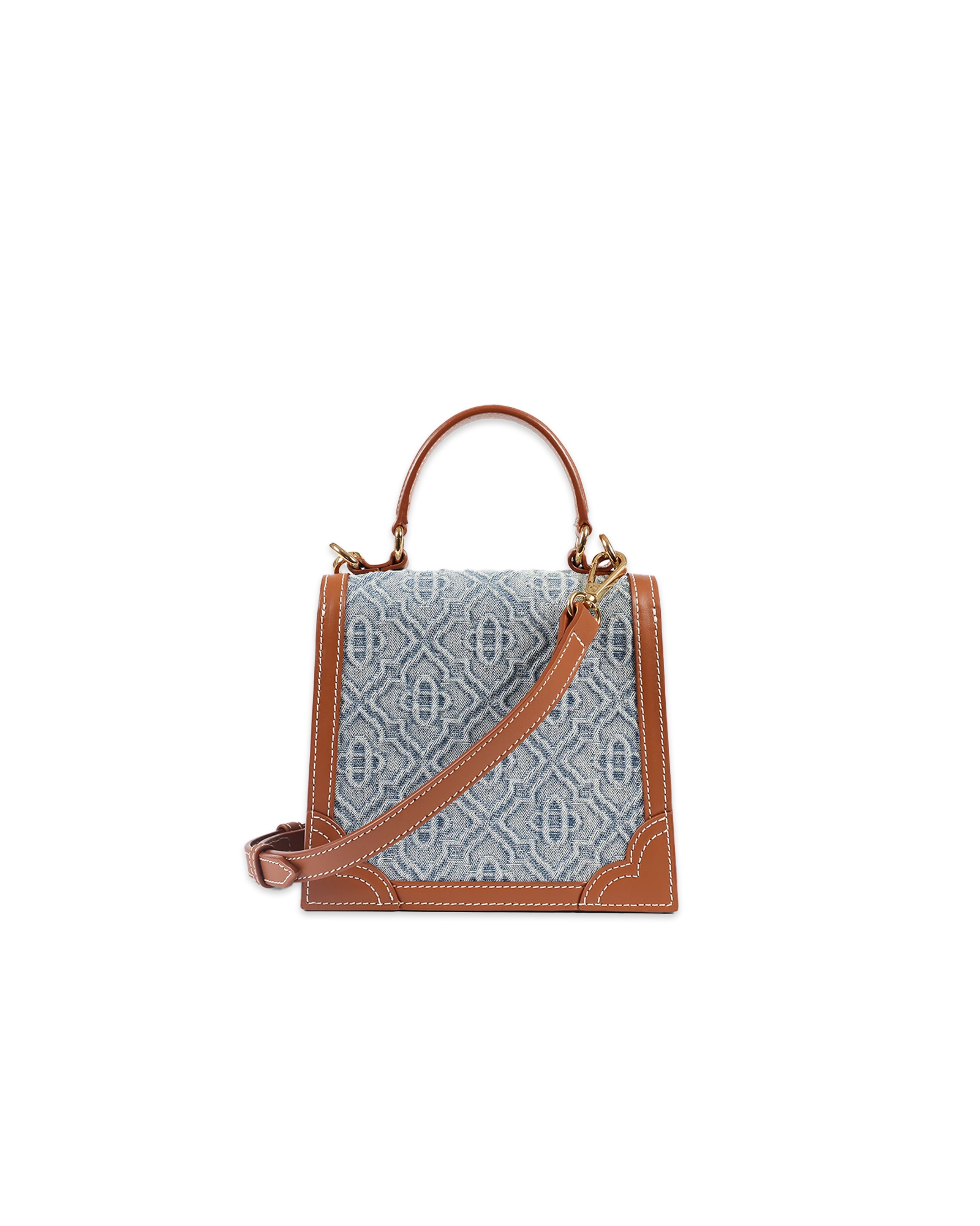 Monogram Denim Mini Jeanne Bag - 图片 7