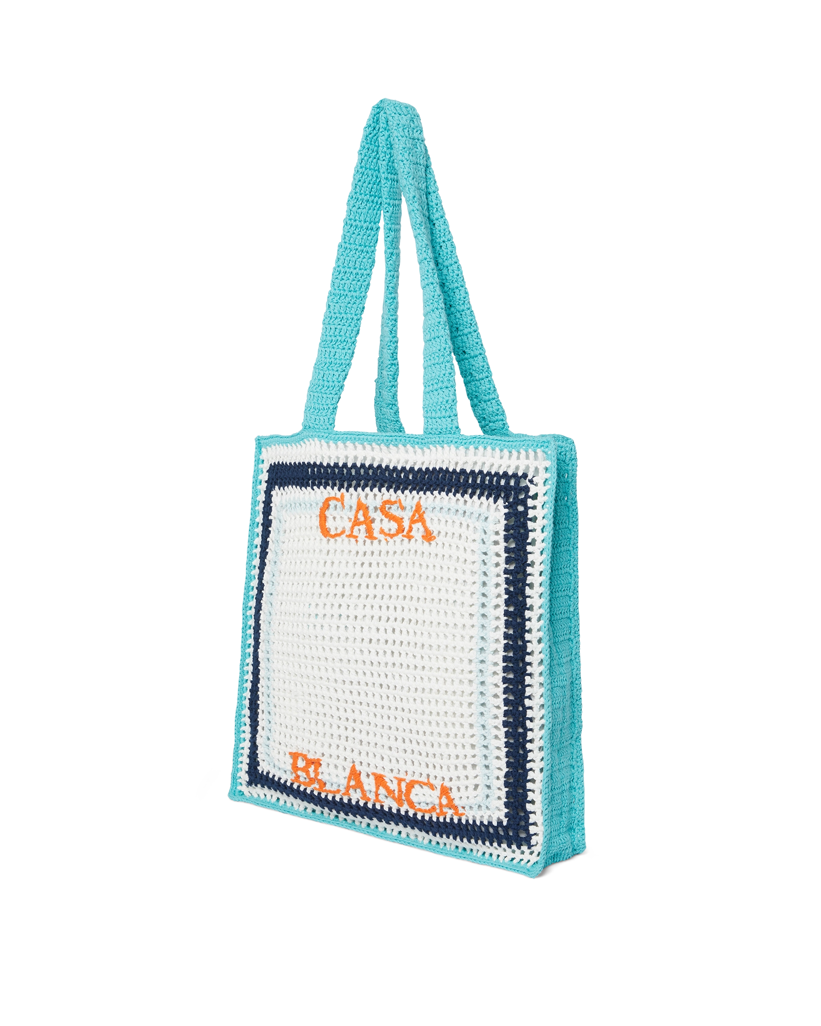 Stripe Crochet Bag - 图片 2